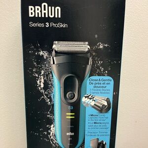 Braun Series 3 ProSkin 3040s Men's Rechargeable Wet & Dry Electric Shaver/Razor